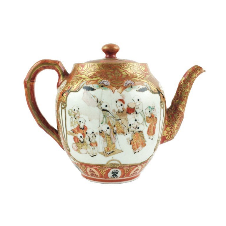 Tetera japonesa Kutani