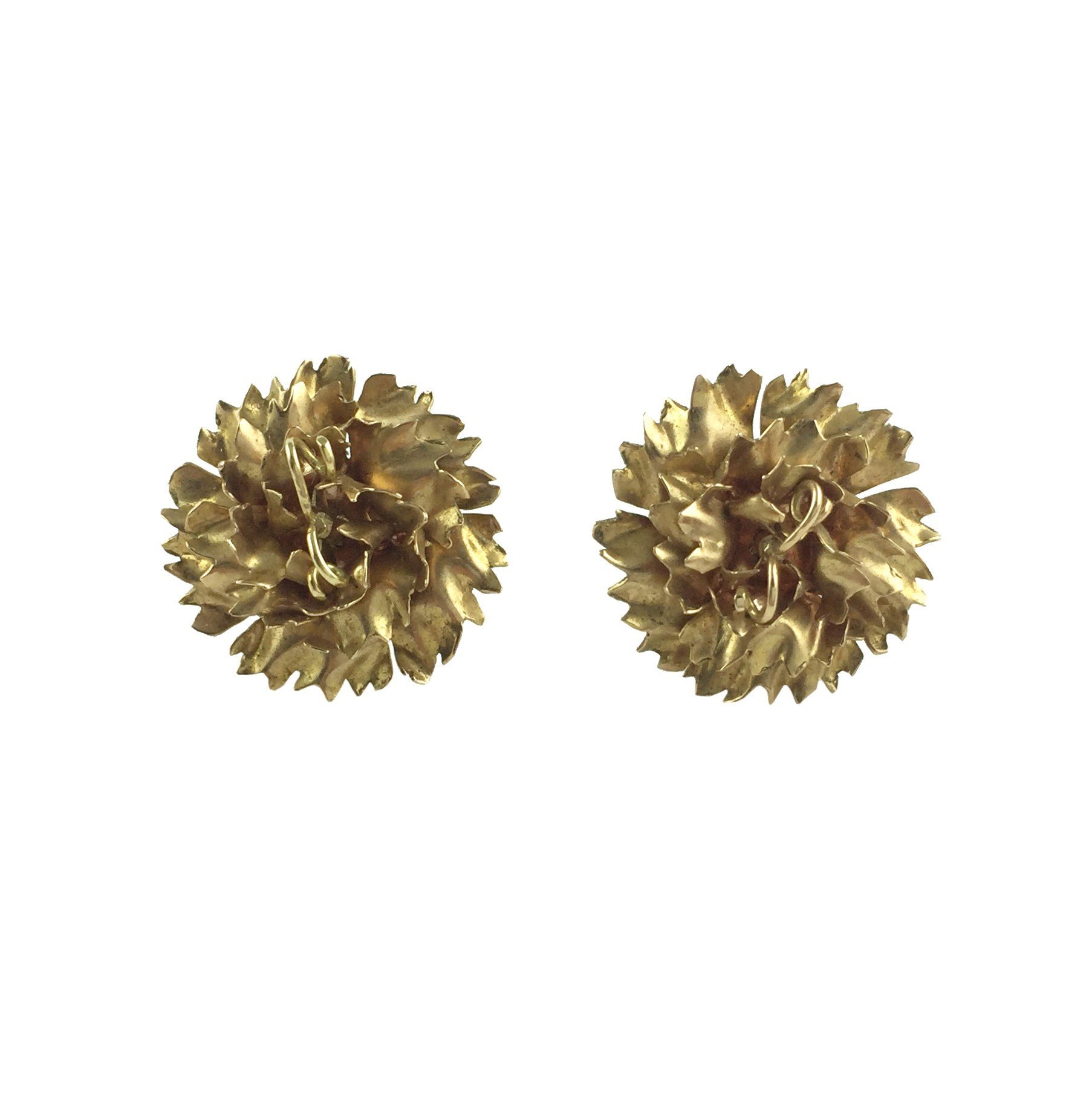 Par de rosetas oro 18 K