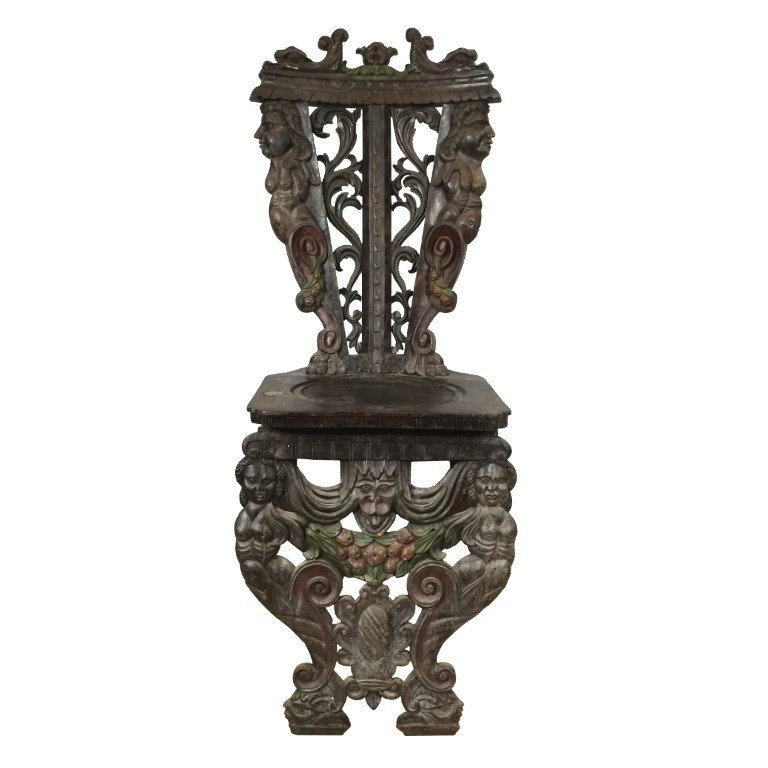 Silla alemana en roble