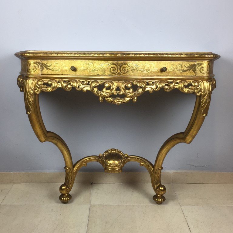 Par de consolas italianas