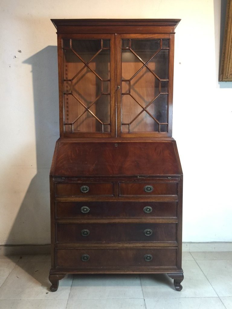 Cómoda secretaire inglesa