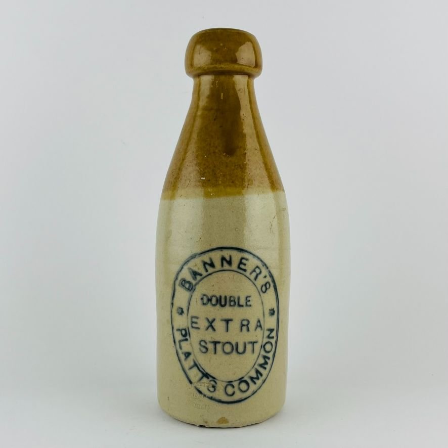 Tres botellas inglesas en gres - Imagen 3