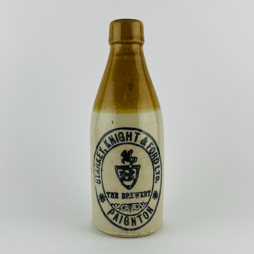 Tres botellas británica en gres - Imagen 3