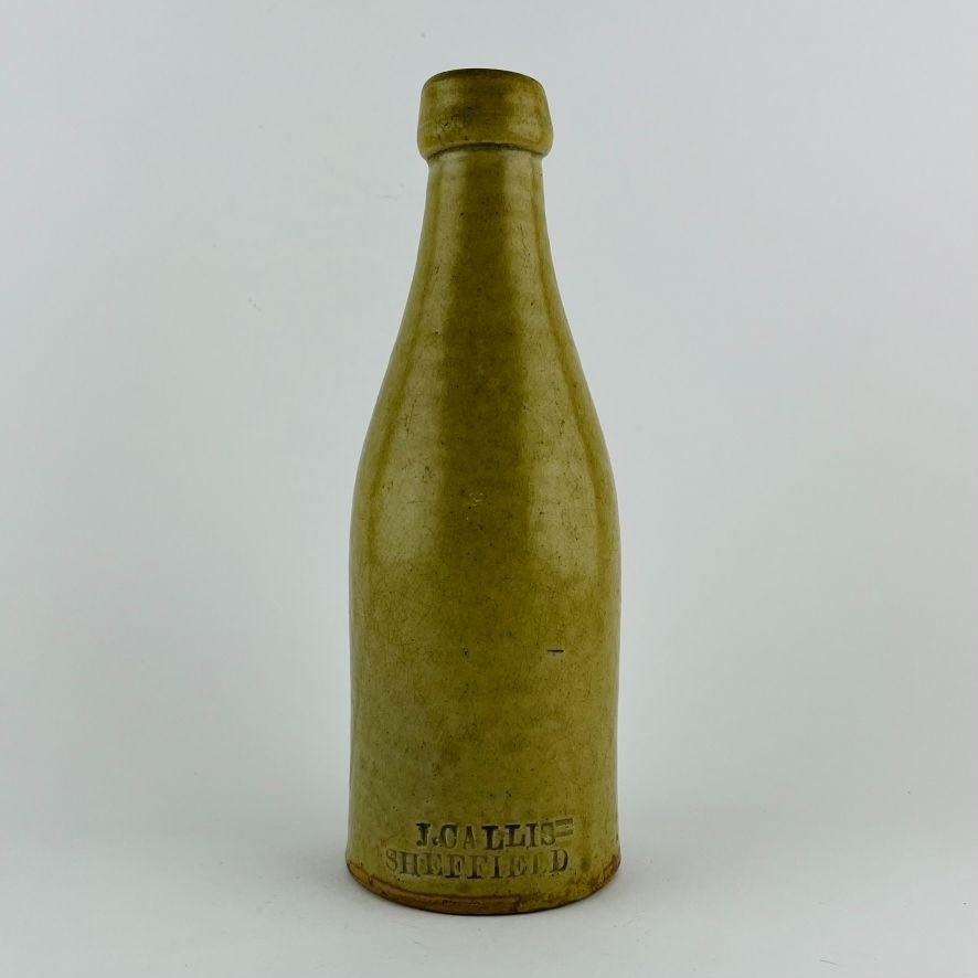 Tres botellas británica en gres - Imagen 5