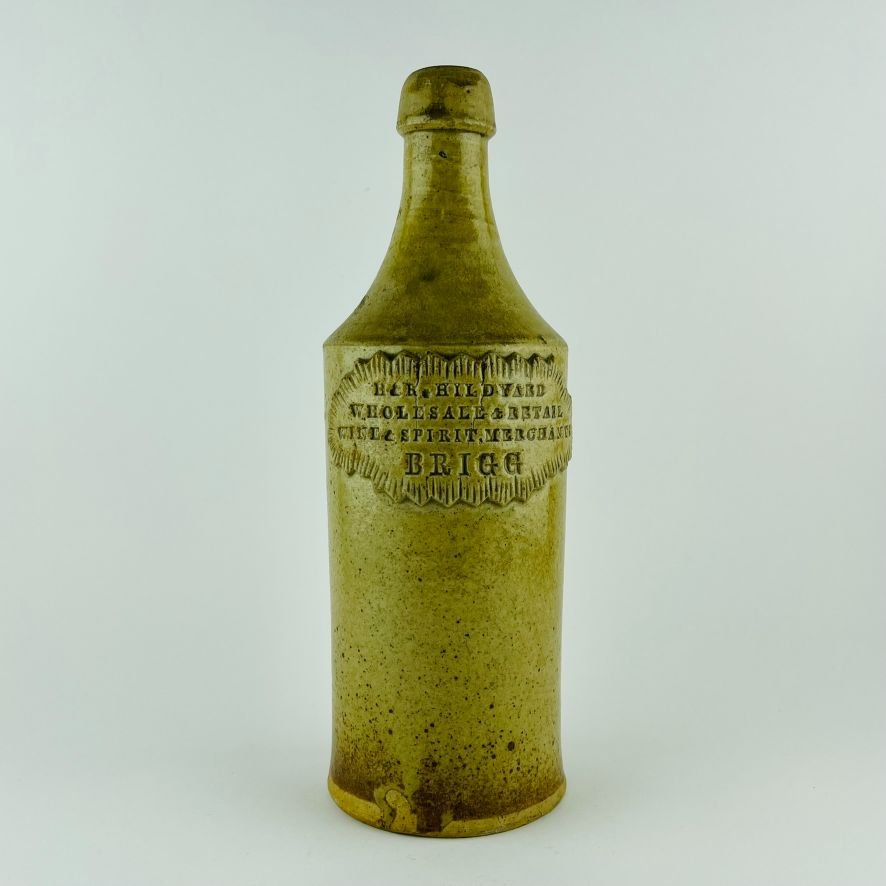 Botella inglesa en gres