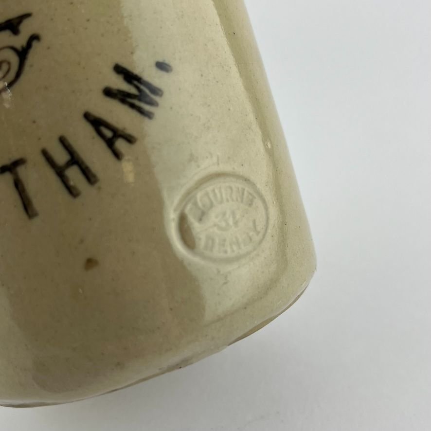 Tres botellas inglesas en gres - Imagen 2