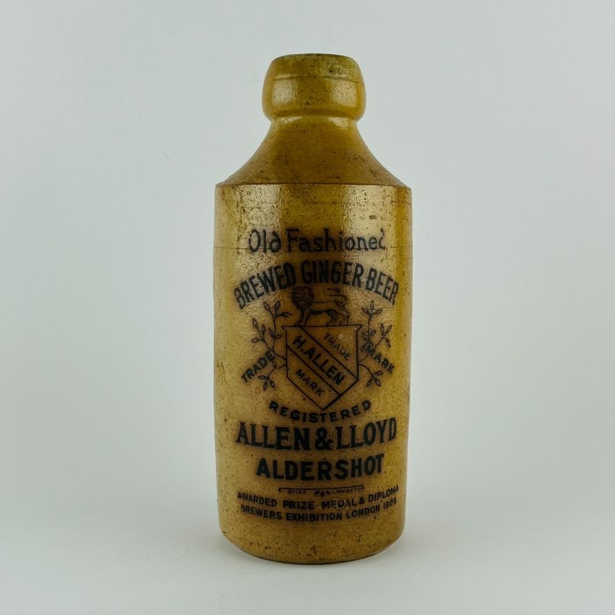 Tres botellas inglesas en gres - Imagen 5