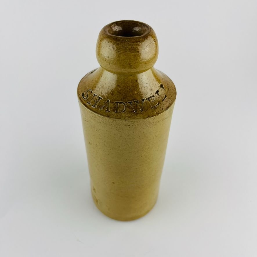 Tres botellas inglesas en gres - Imagen 3