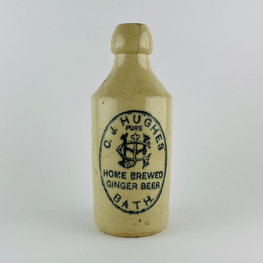 Tres botellas inglesas en gres - Imagen 3