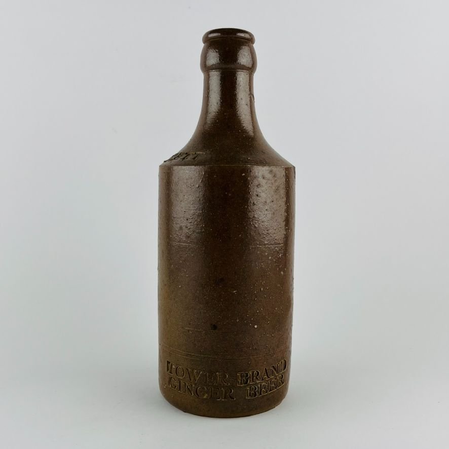 Tres botellas inglesas en gres - Imagen 4