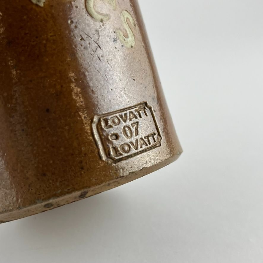 Tres botellas inglesas en gres - Imagen 4