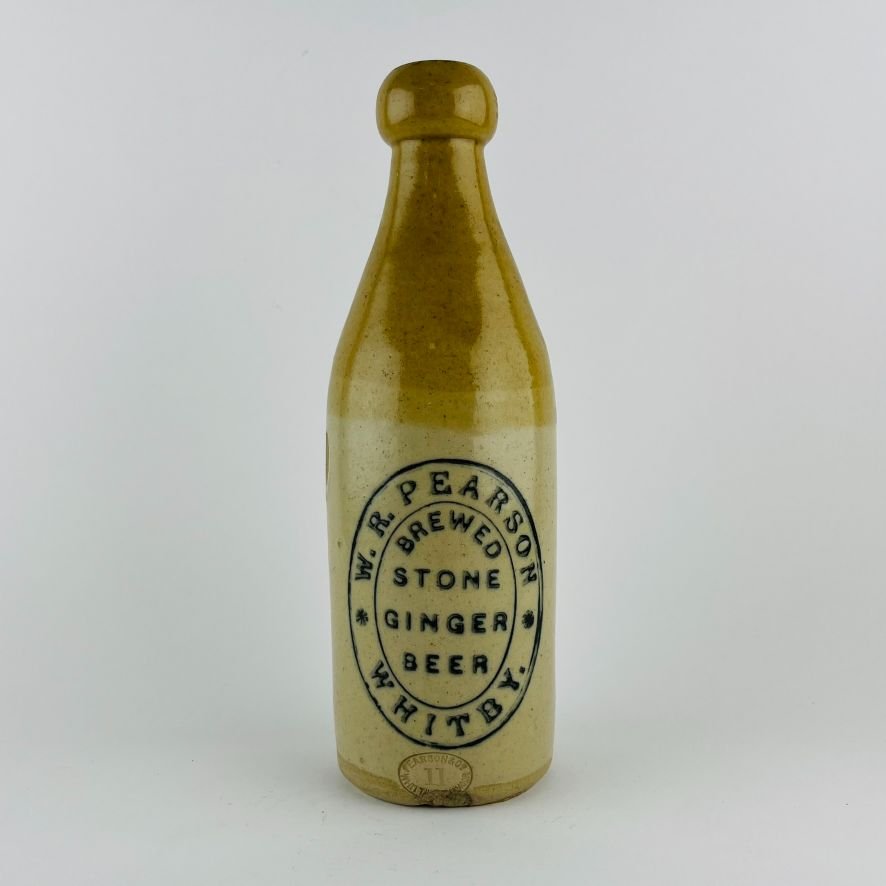 Tres botellas inglesas en gres - Imagen 3