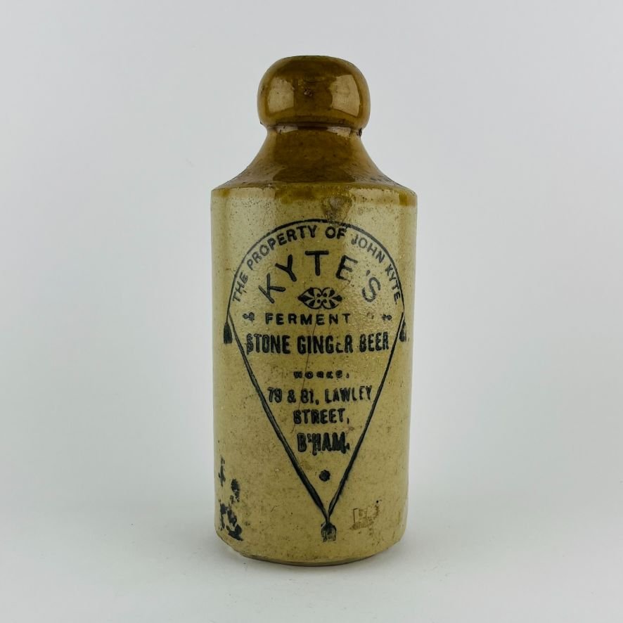 Tres botellas inglesas en gres - Imagen 3