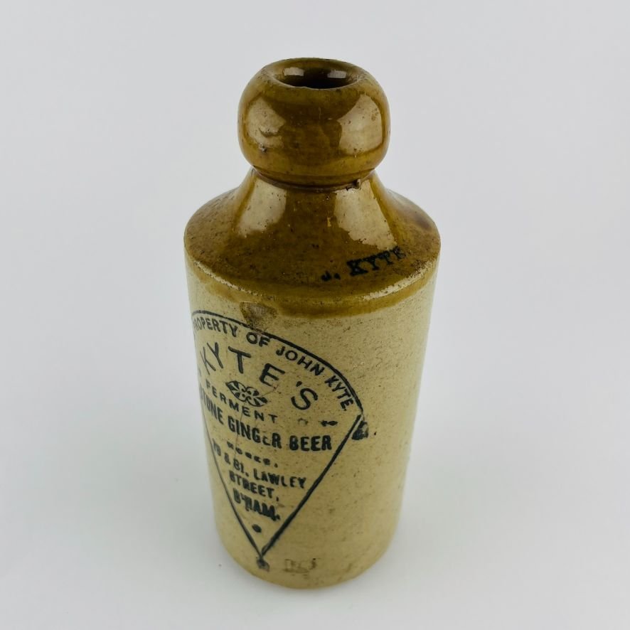 Tres botellas inglesas en gres - Imagen 4