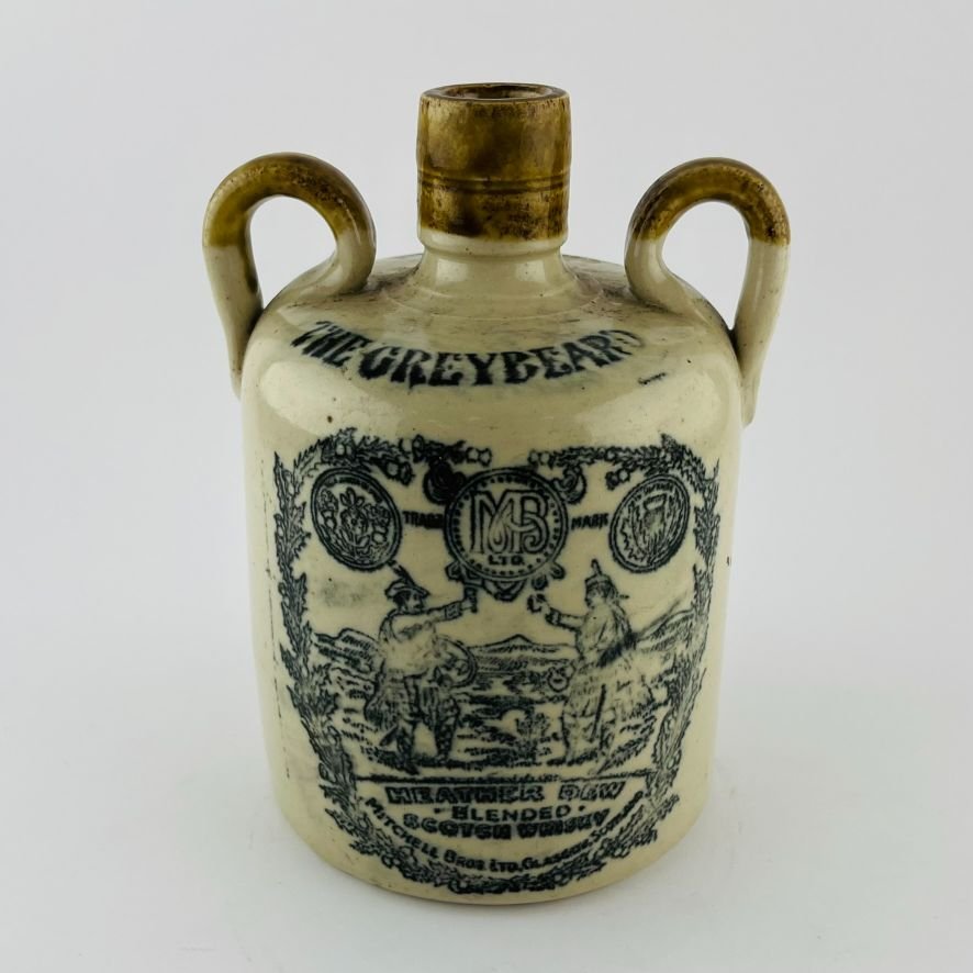 Botella de whisky en gres - Imagen 2