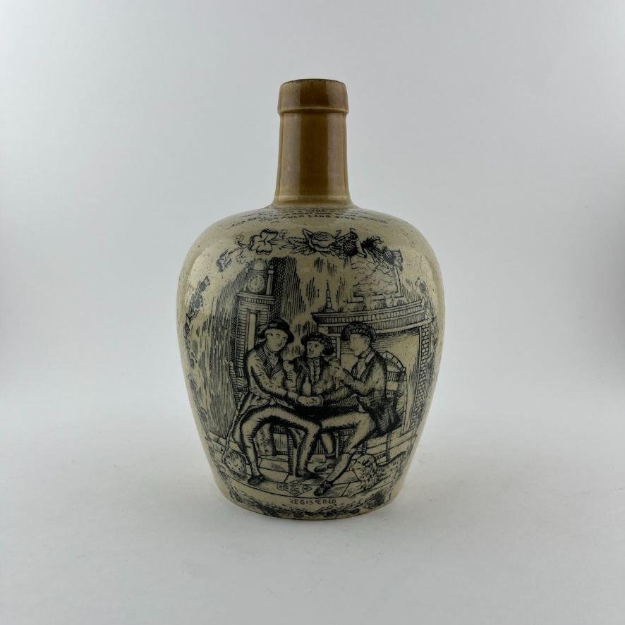 Botella de whisky en gres - Imagen 2