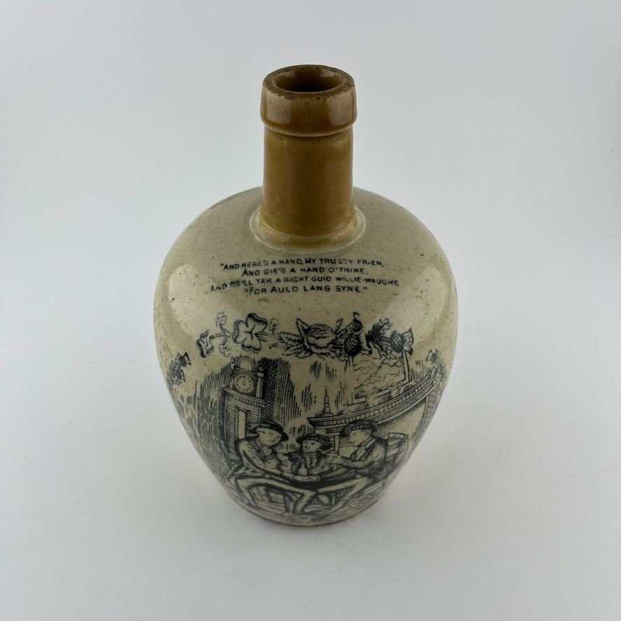 Botella de whisky en gres - Imagen 3