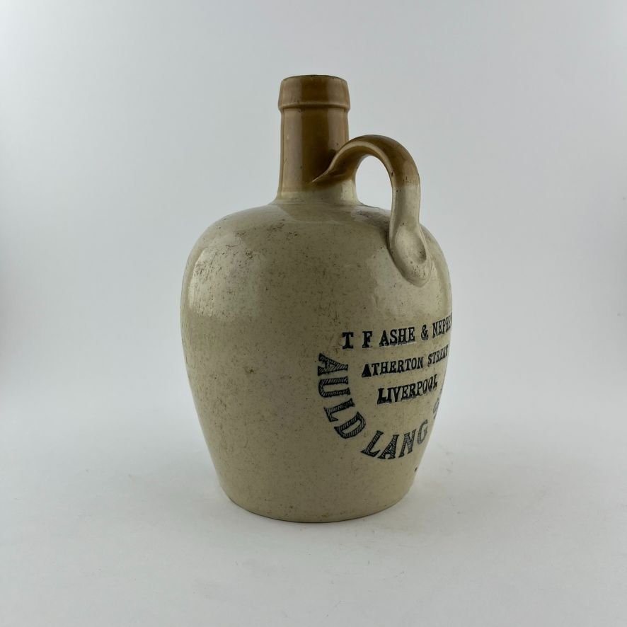 Botella de whisky en gres - Imagen 5