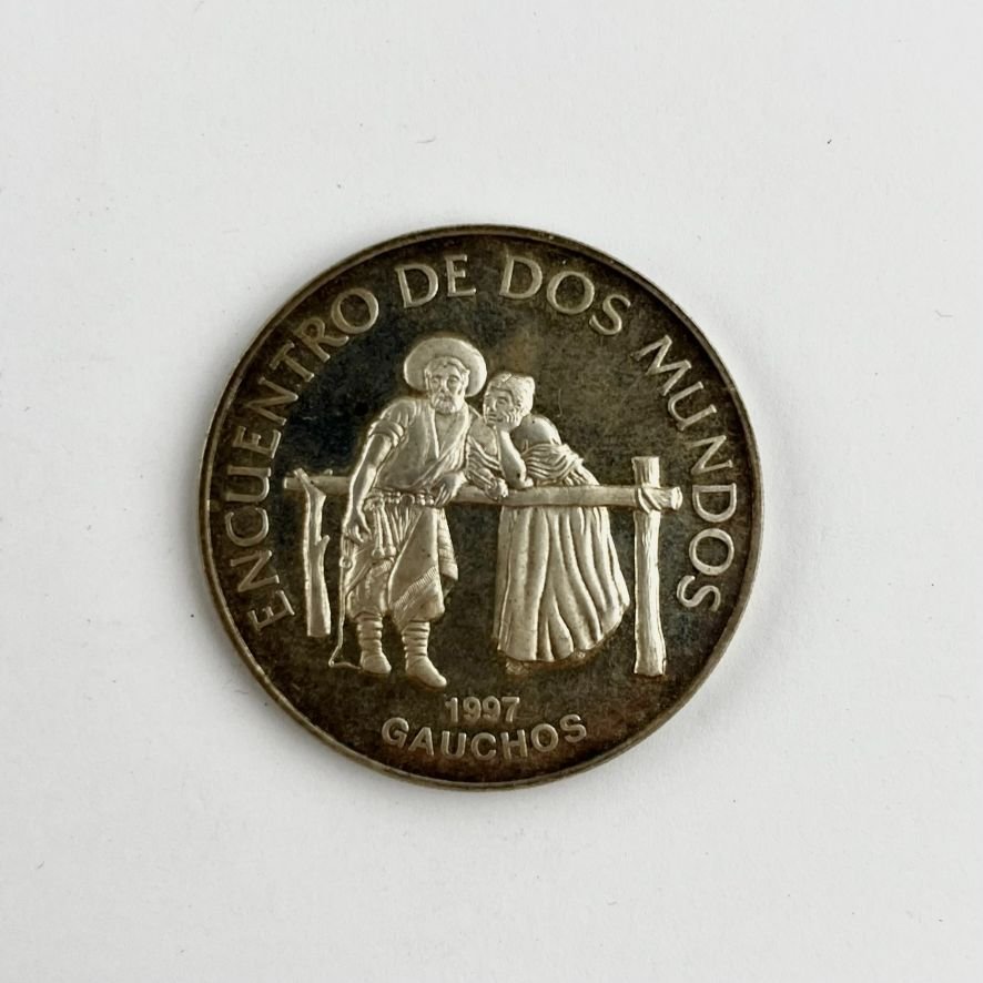 Moneda "Encuentro de dos mundos"