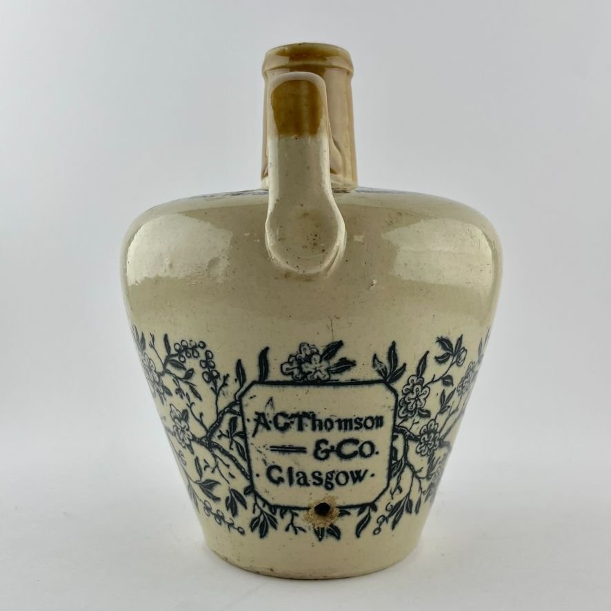 Tres botellas de whisky en gres - Imagen 2