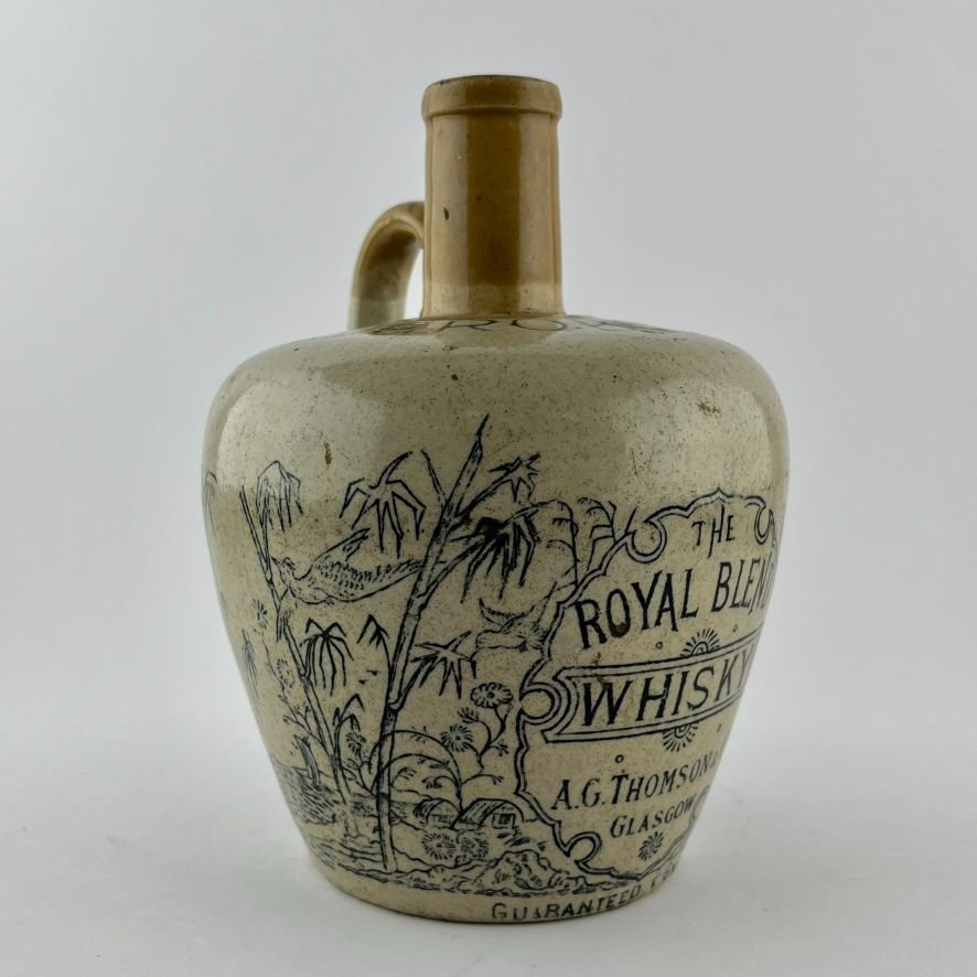 Tres botellas de whisky en gres - Imagen 4