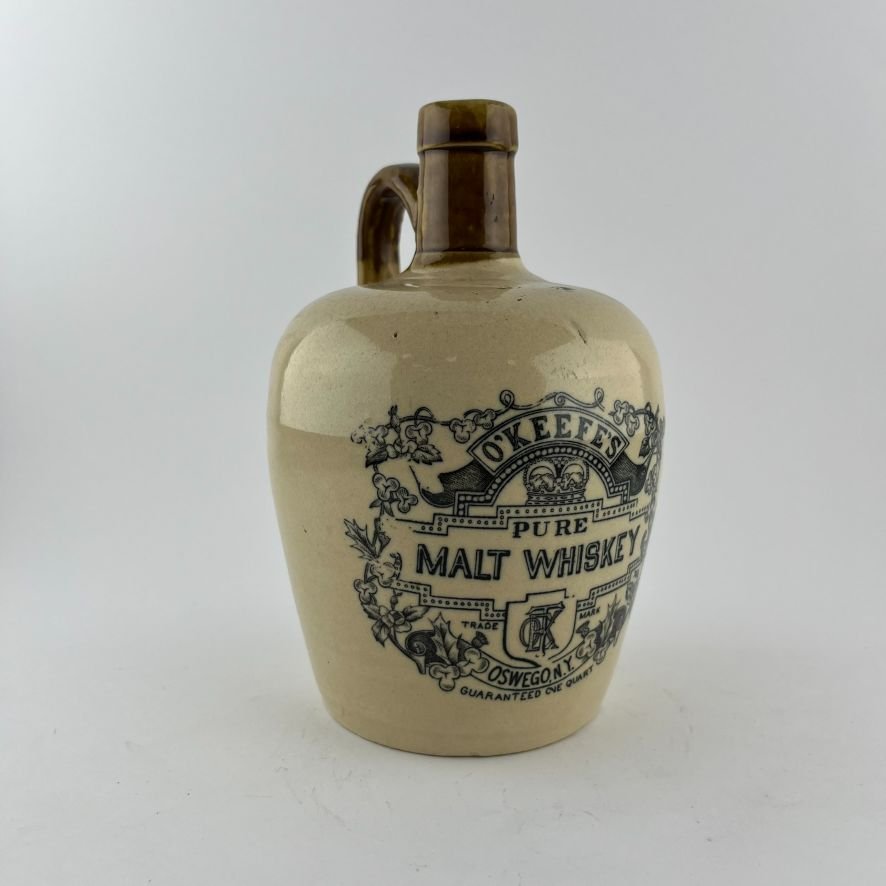 Tres botellas de whisky en gres - Imagen 3