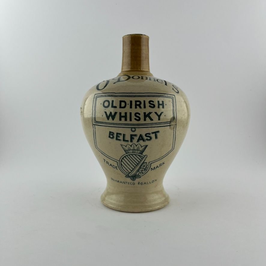 Tres botellas de whisky en gres - Imagen 6