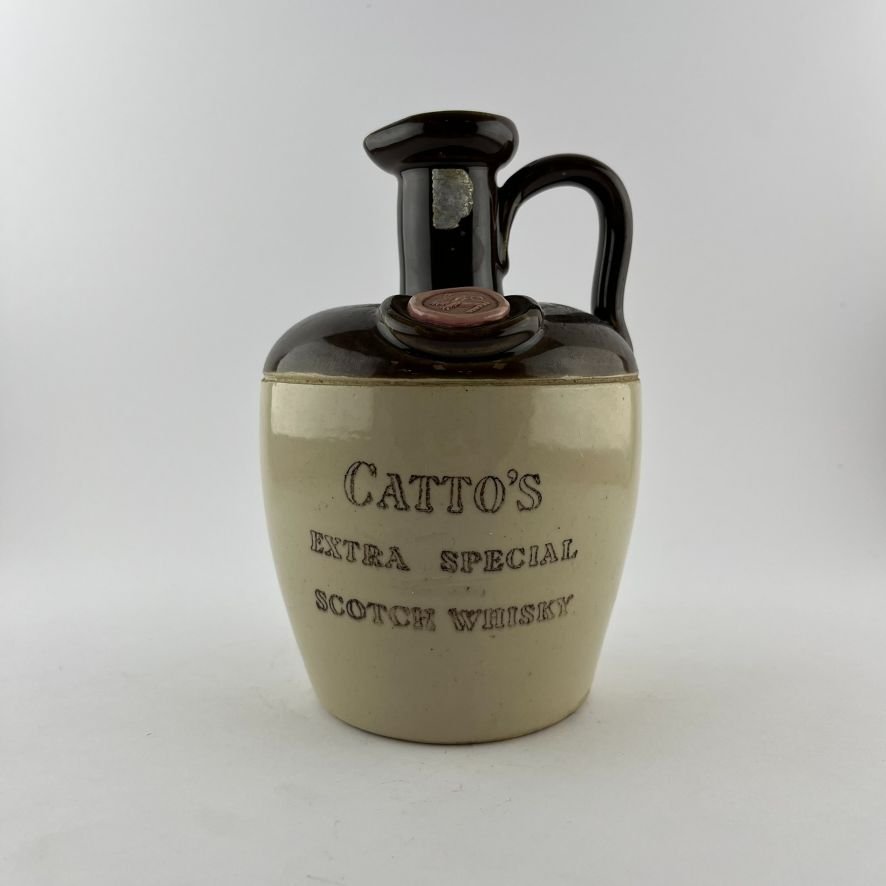 Tres botellas de whisky en gres - Imagen 9