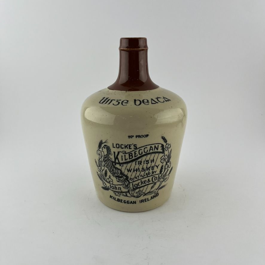 Tres botellas de whisky en gres - Imagen 8