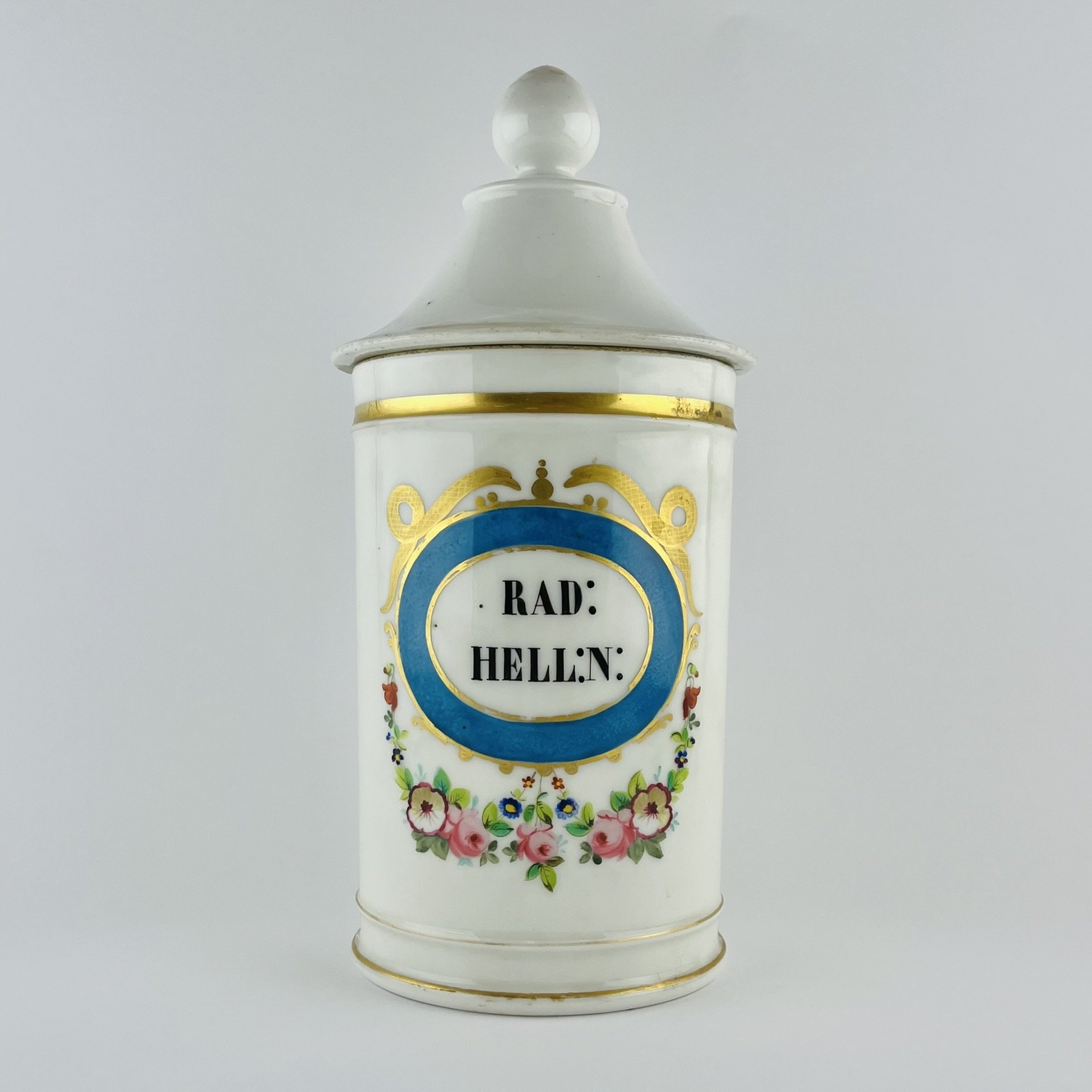 Seis frascos de farmacia