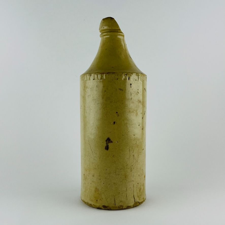 Botella argentina en gres