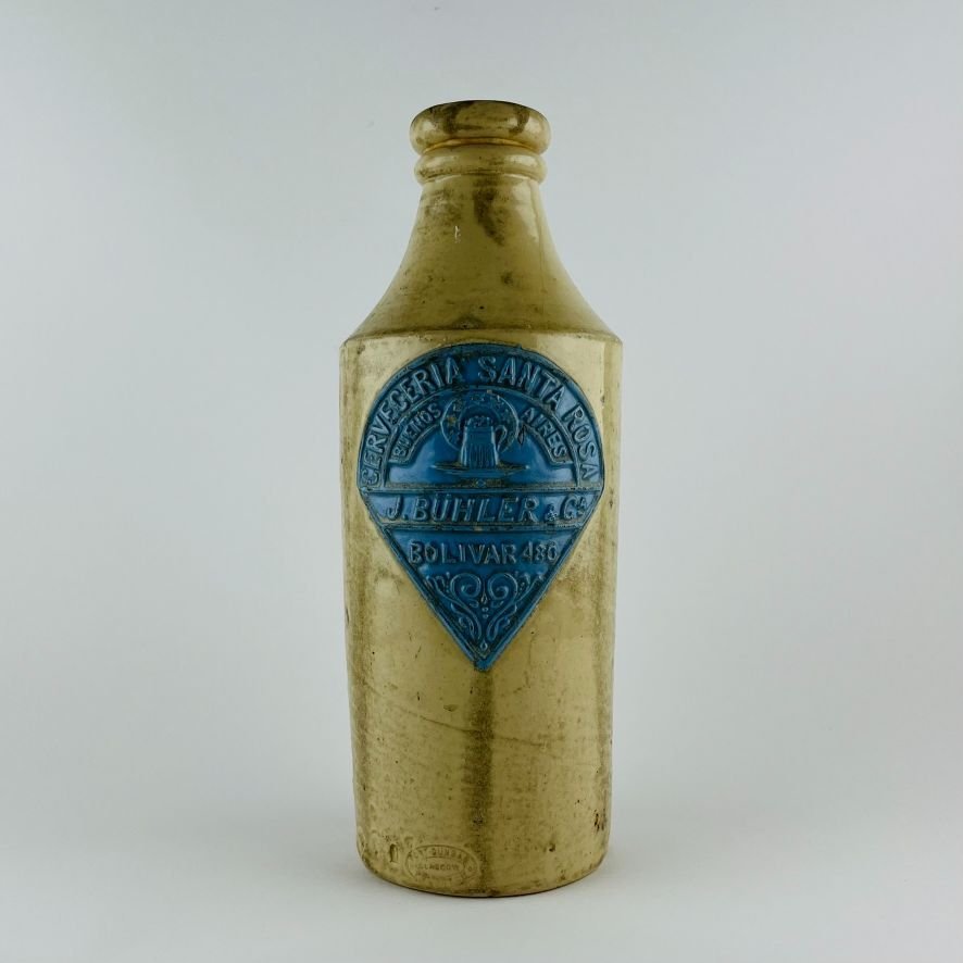 Botella argentina en gres