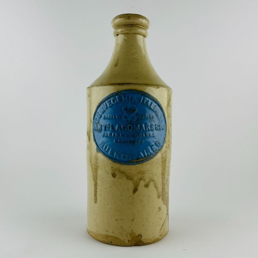 Botella argentina en gres