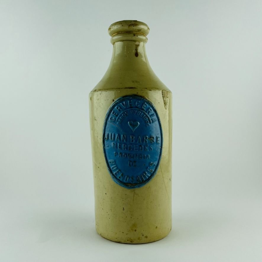 Botella argentina en gres