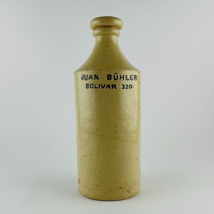 Botella argentina en gres