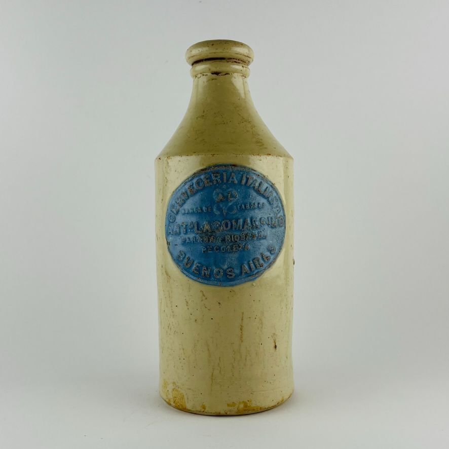 Botella argentina en gres