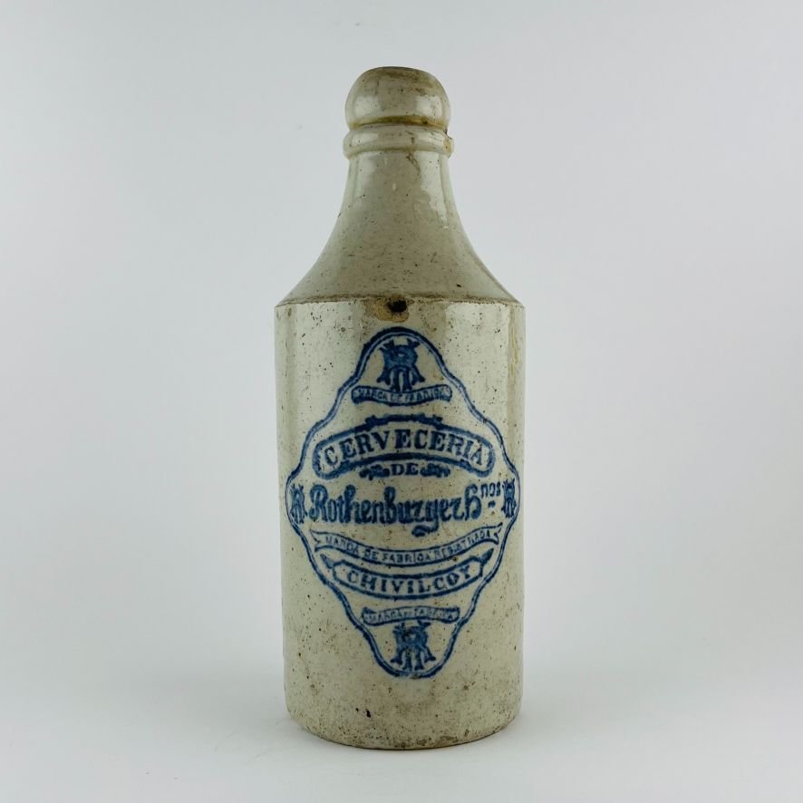 Botella argentina en gres