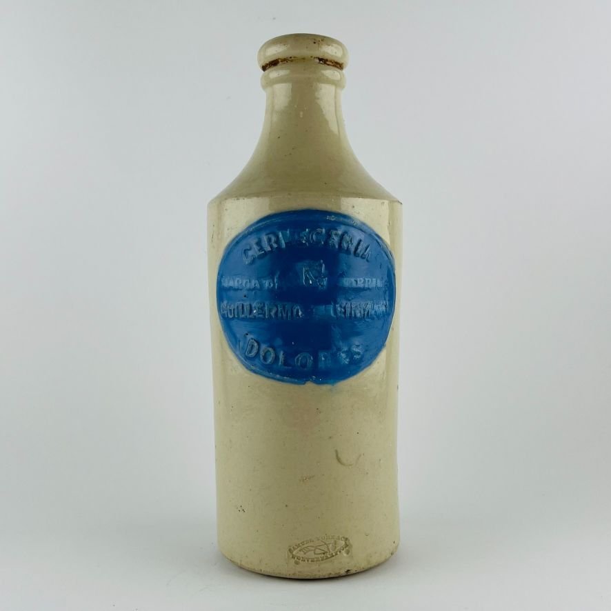 Botella argentina en gres