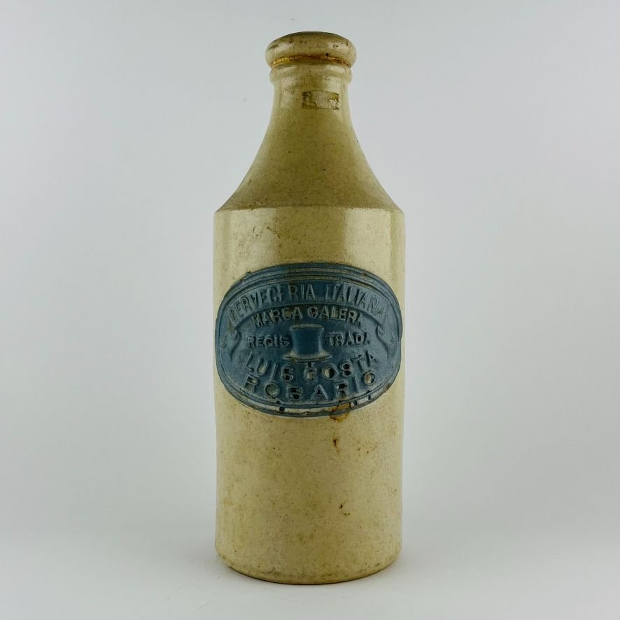 Botella argentina en gres