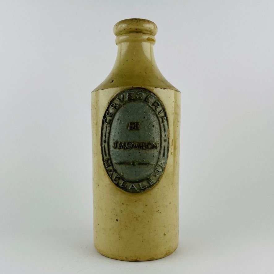 Botella argentina en gres