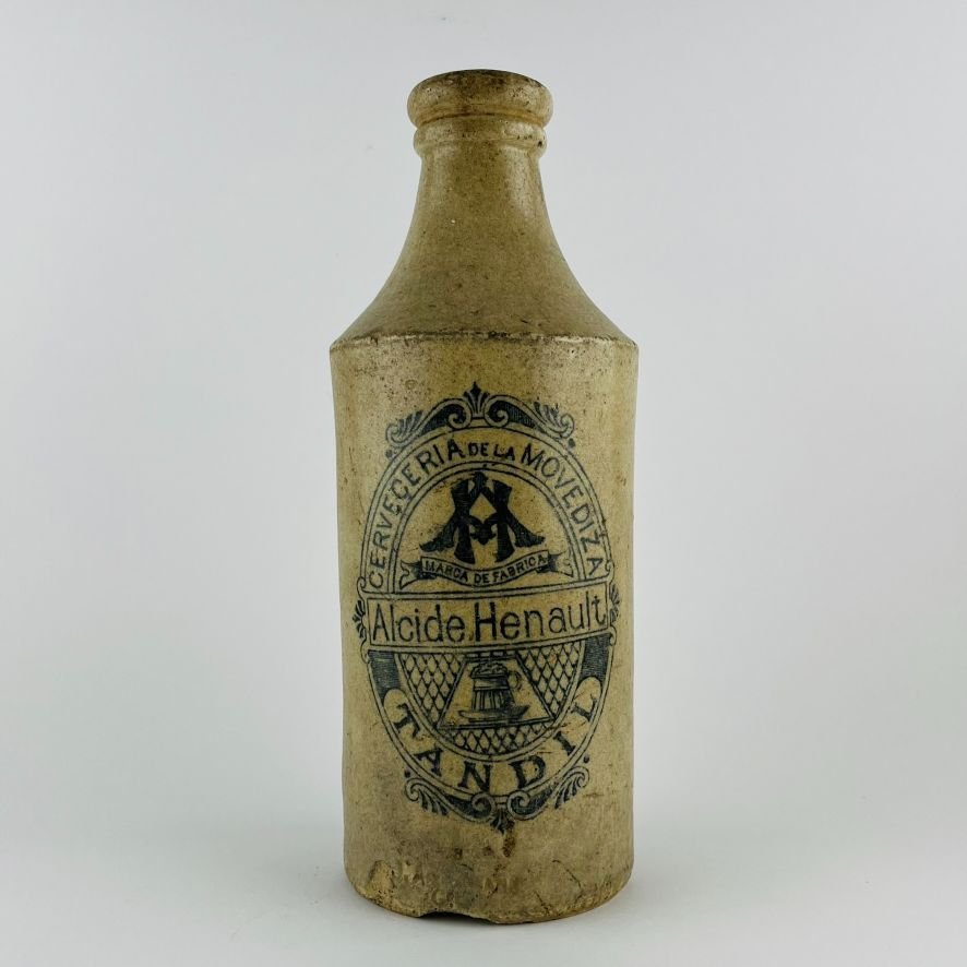 Botella argentina en gres