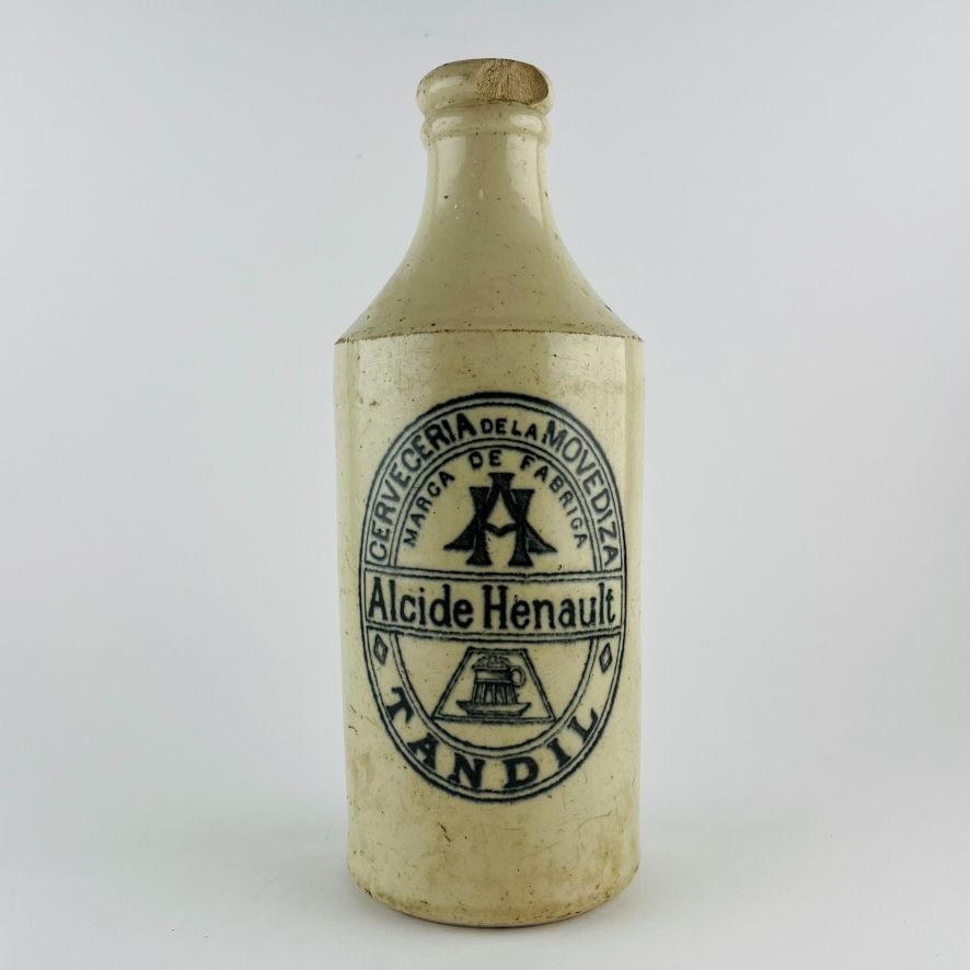 Botella argentina en gres