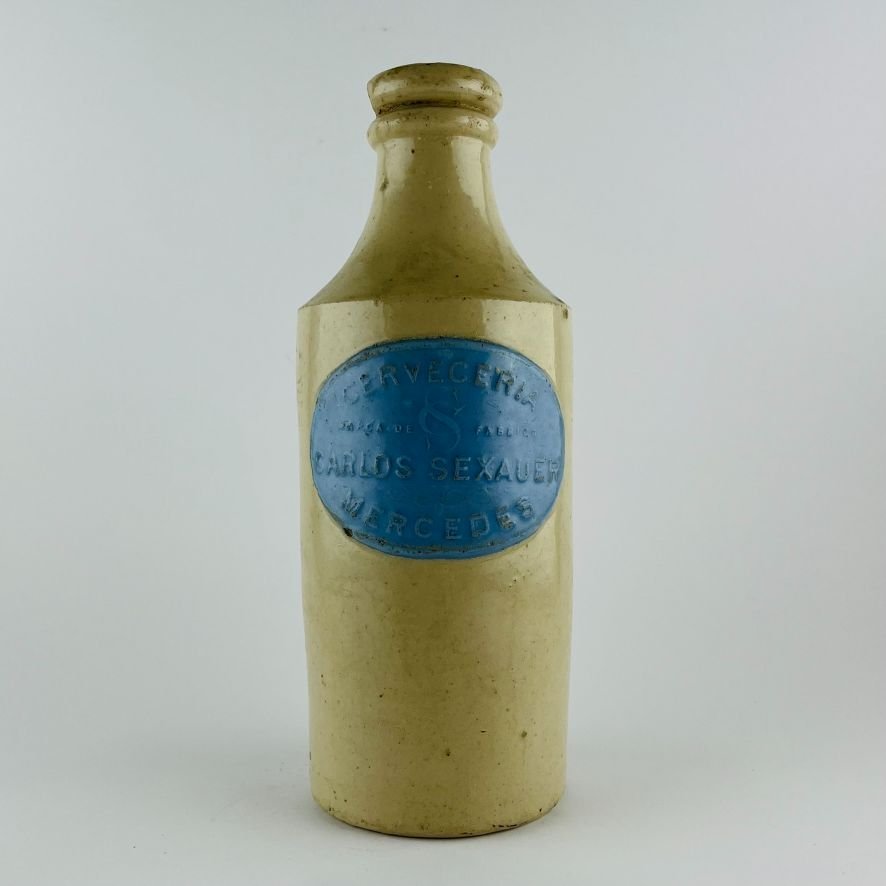 Botella argentina en gres