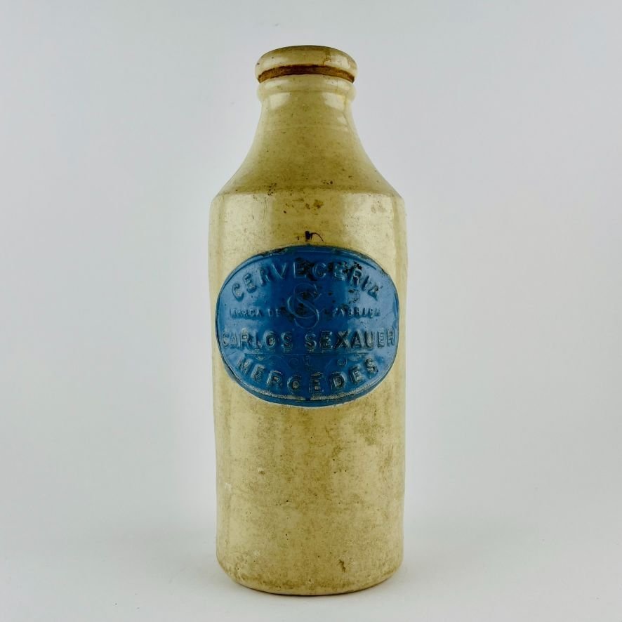 Botella argentina en gres