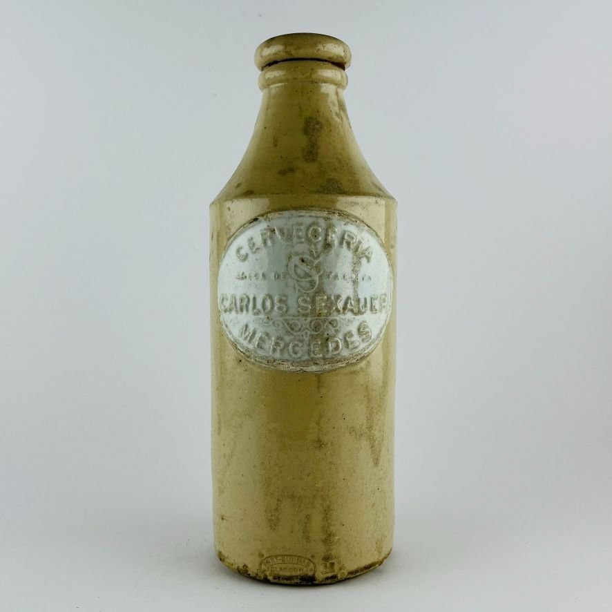 Botella argentina en gres