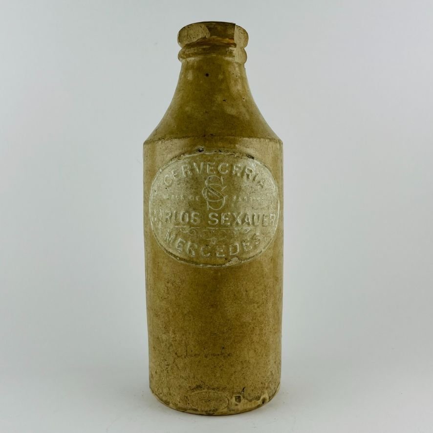 Botella argentina en gres