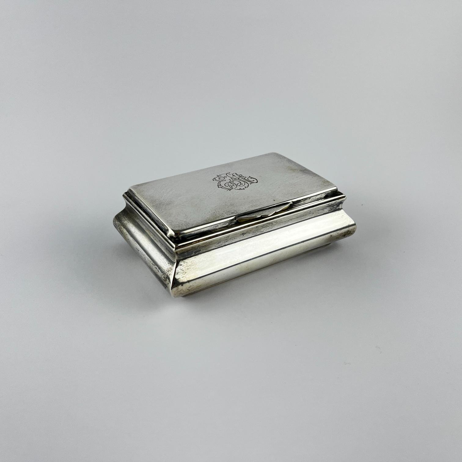 Cigarrera en ´plata