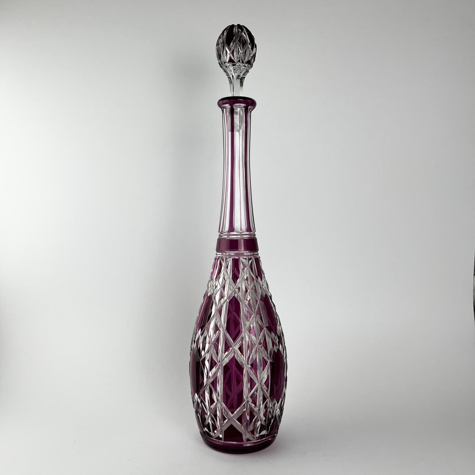 Botellón en cristal Baccarat