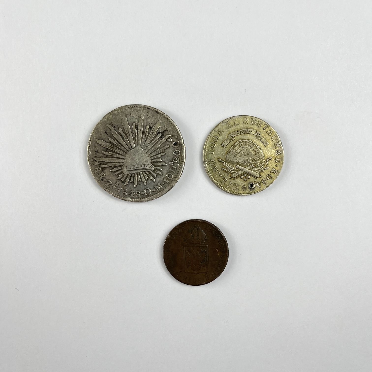 Monedas en plata y cobre - Imagen 2