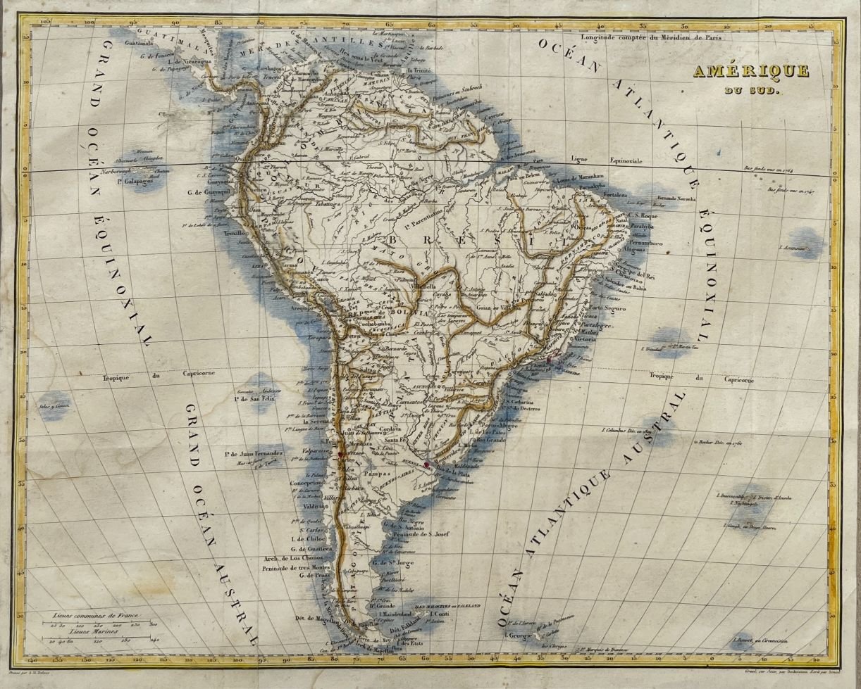 Mapa francés "América"